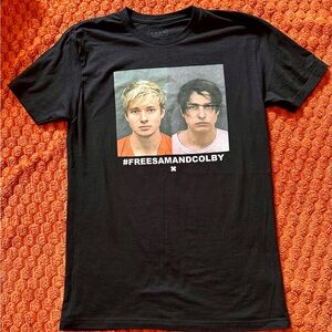 XPLR Mugshot Tee #FREESAMANDCOLBY